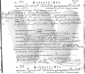 Geburtsurkunde Georg Jacob Bickelmann