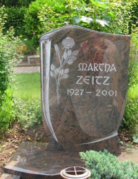 Grabstätte von Martha Zeitz