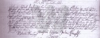 Geburtsurkunde Kreusch Agnes 1815